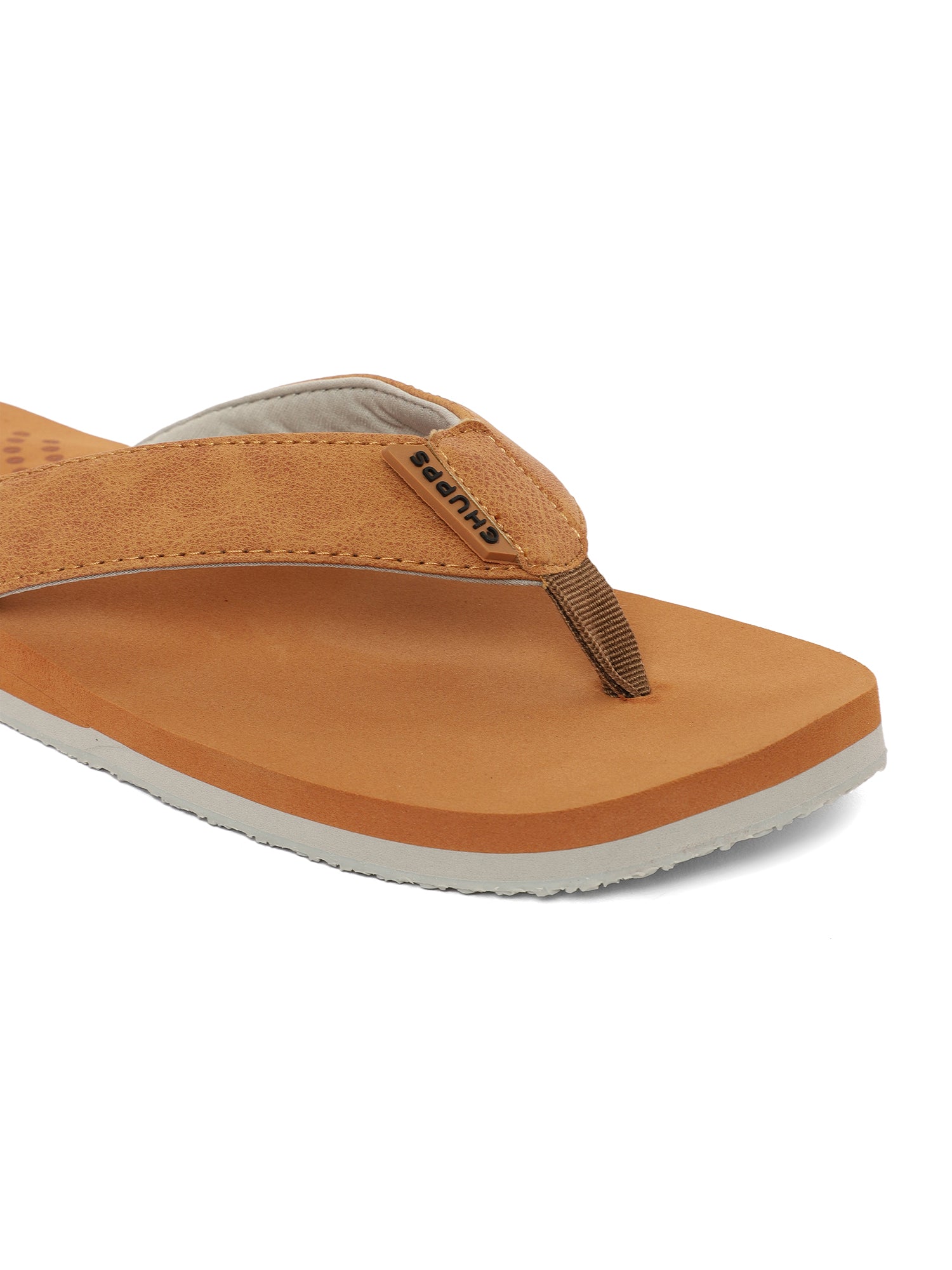 Curve Tan V-Strap