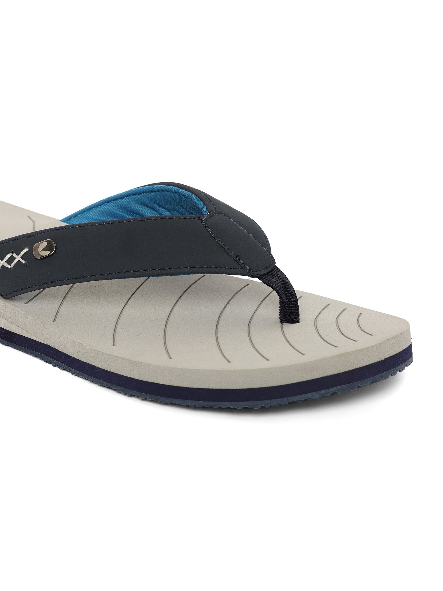X-Flex Grey &amp; Blue V-Strap