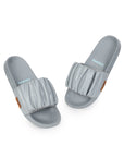 Ruffel - Grey Sliders for Women