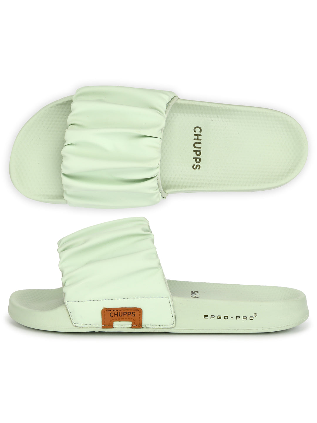Side and top view of Ruffel showing ERGO Pro cushioned sole and lightweight profile.