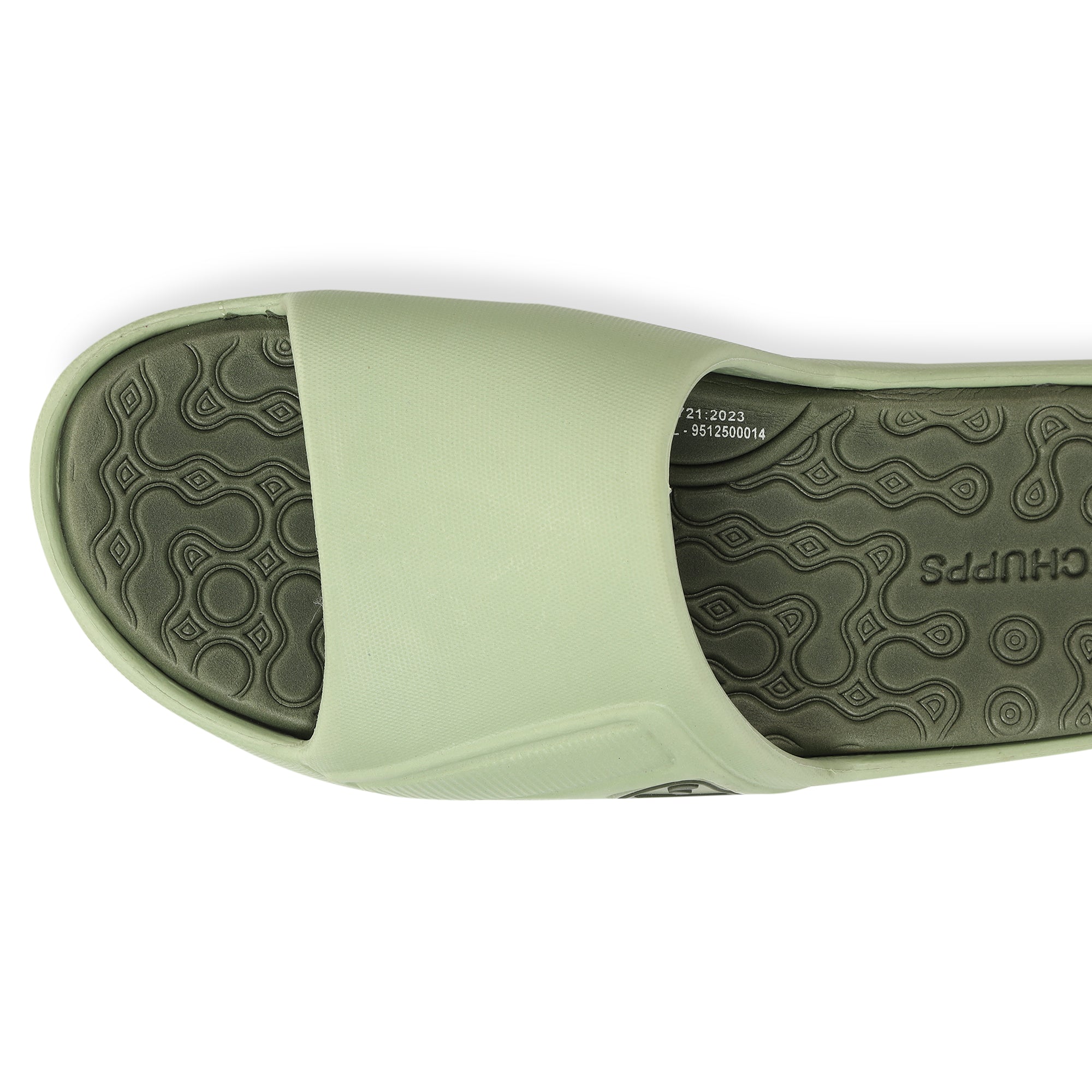 Nova Sea Green Olive Sliders