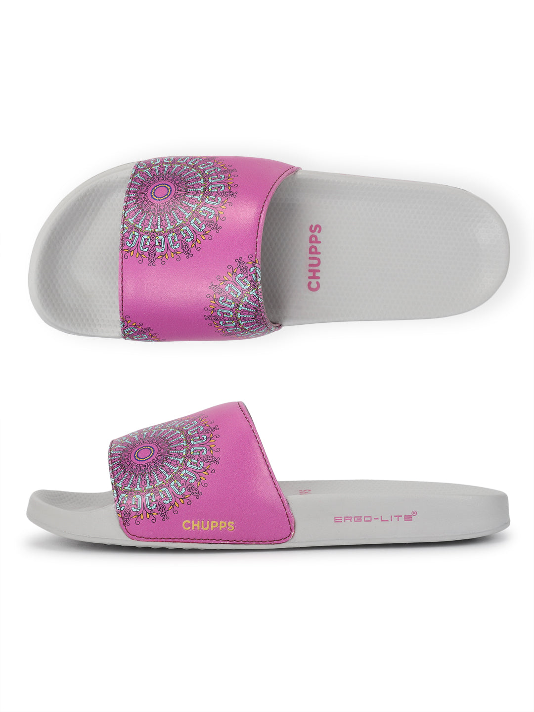 Chupps X Gujarat Titans Arka Pink Sliders