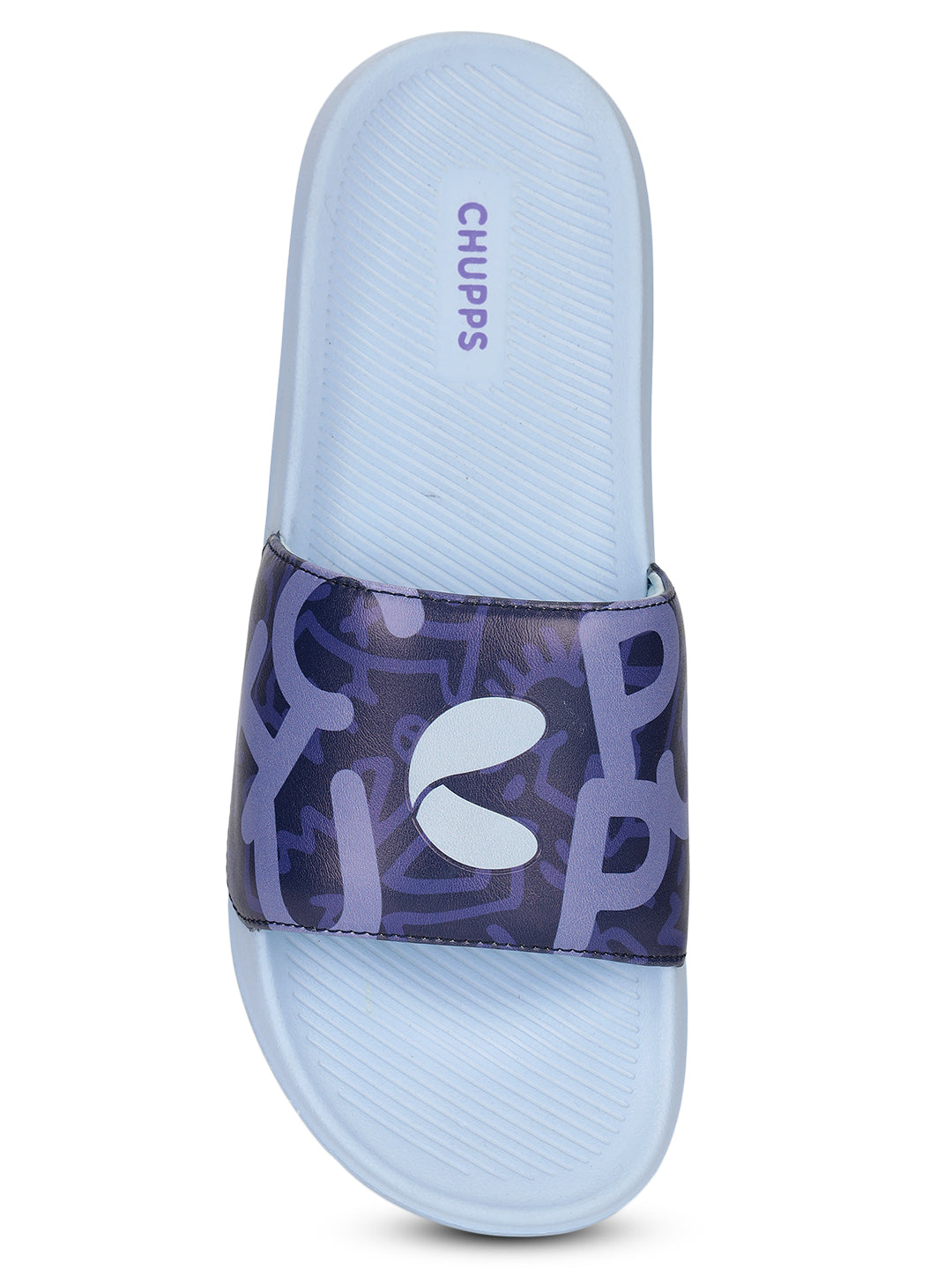 Tumble Navy Sky Sliders- Men