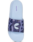 Tumble Navy Sky Sliders- Men