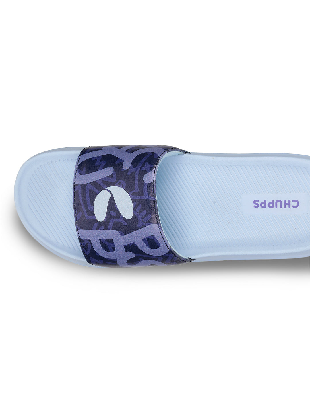Tumble Navy Sky Sliders- Men