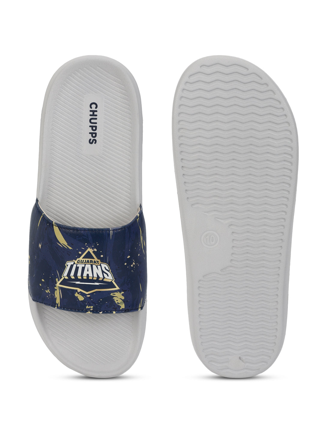 Chupps X Gujarat Titans Hero Navy Sliders