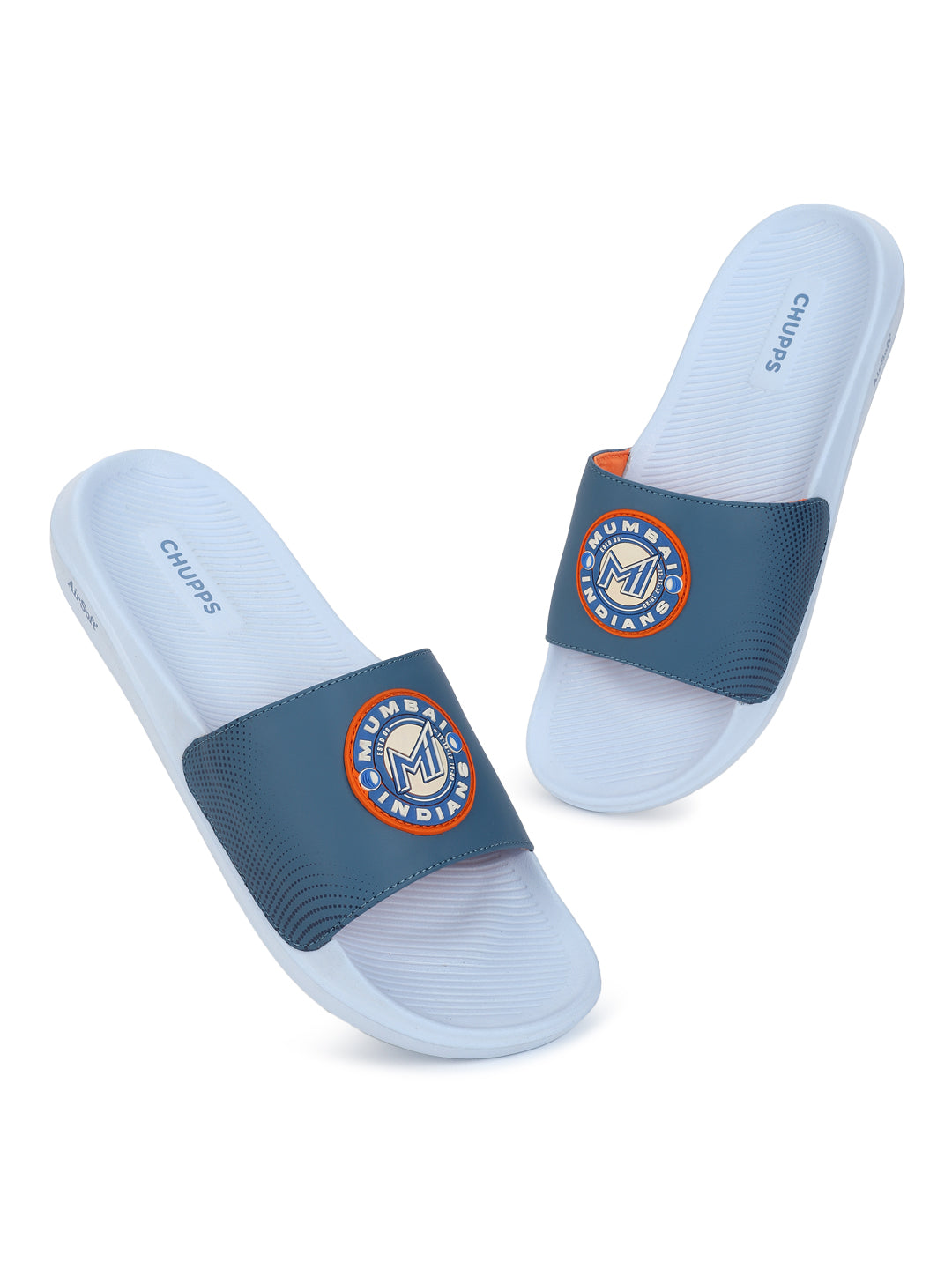 Chupps X Mumbai Indians True Navy Blue Sliders
