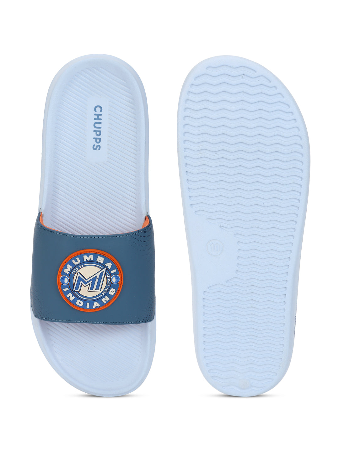Chupps X Mumbai Indians True Navy Blue Sliders