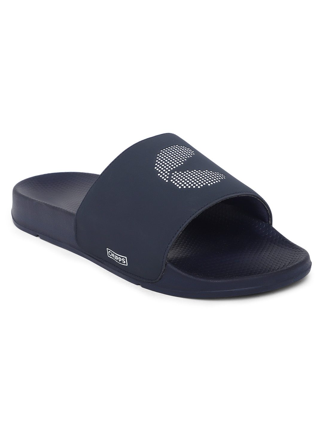 Dot Fusion Navy Sliders