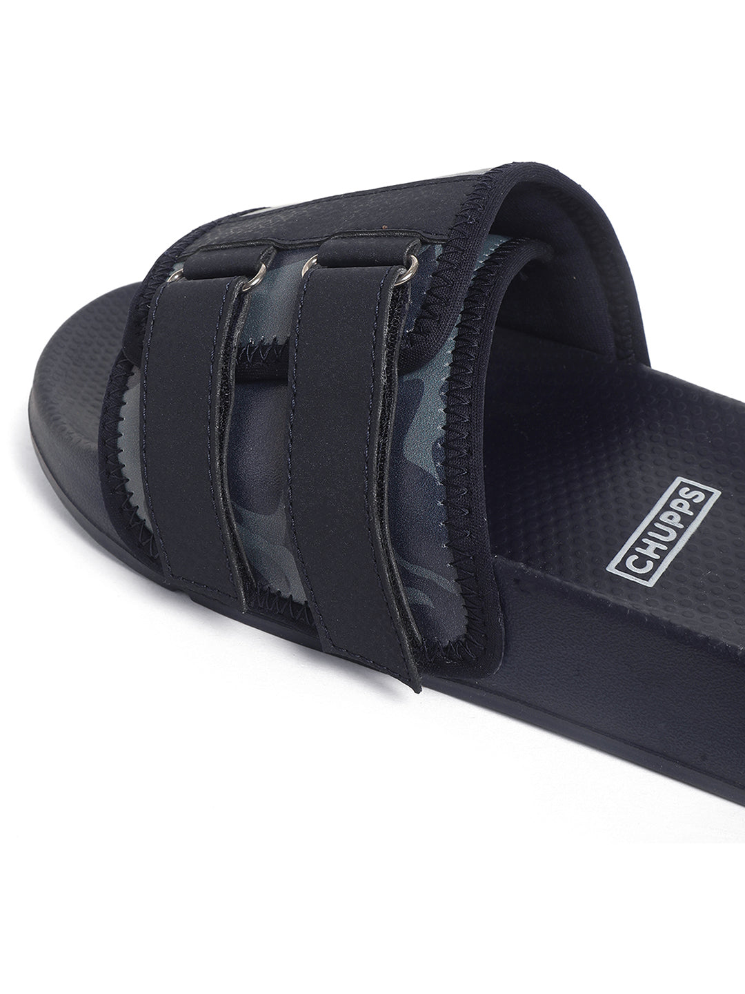 Camo Secure-Fit Navy Blue Camo Sliders