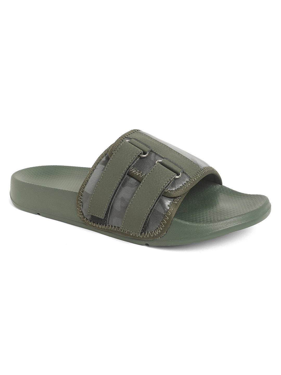 Camo Secure-Fit Olive Camo Sliders
