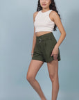 Solis Off-White V-Straps - Women